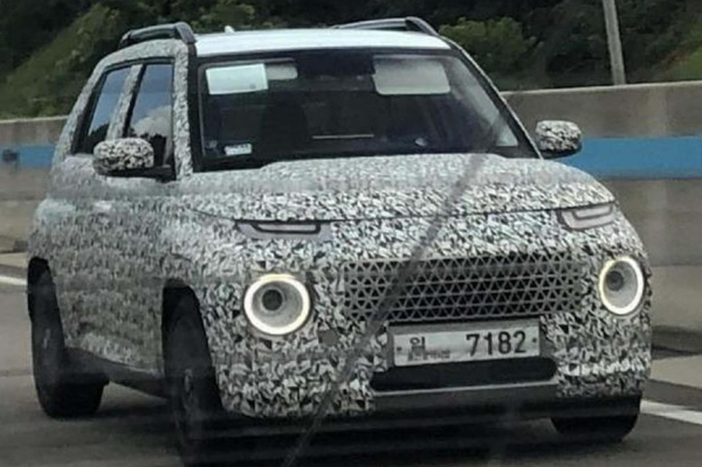Hyundai Casper bị bắt gặp tr&ecirc;n đường thử tại H&agrave;n Quốc