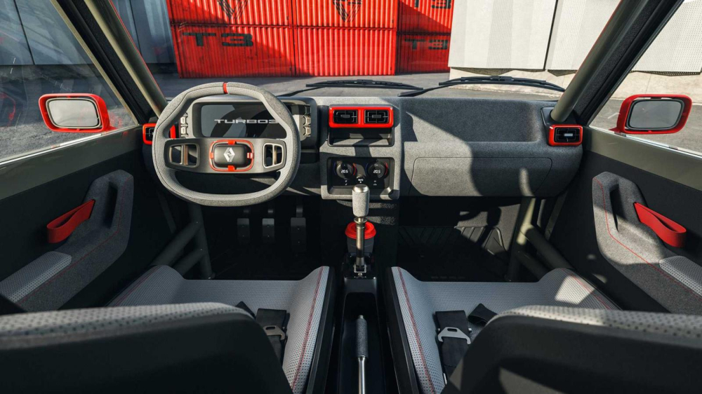 Nội thất của Renault 5 Turbo 3