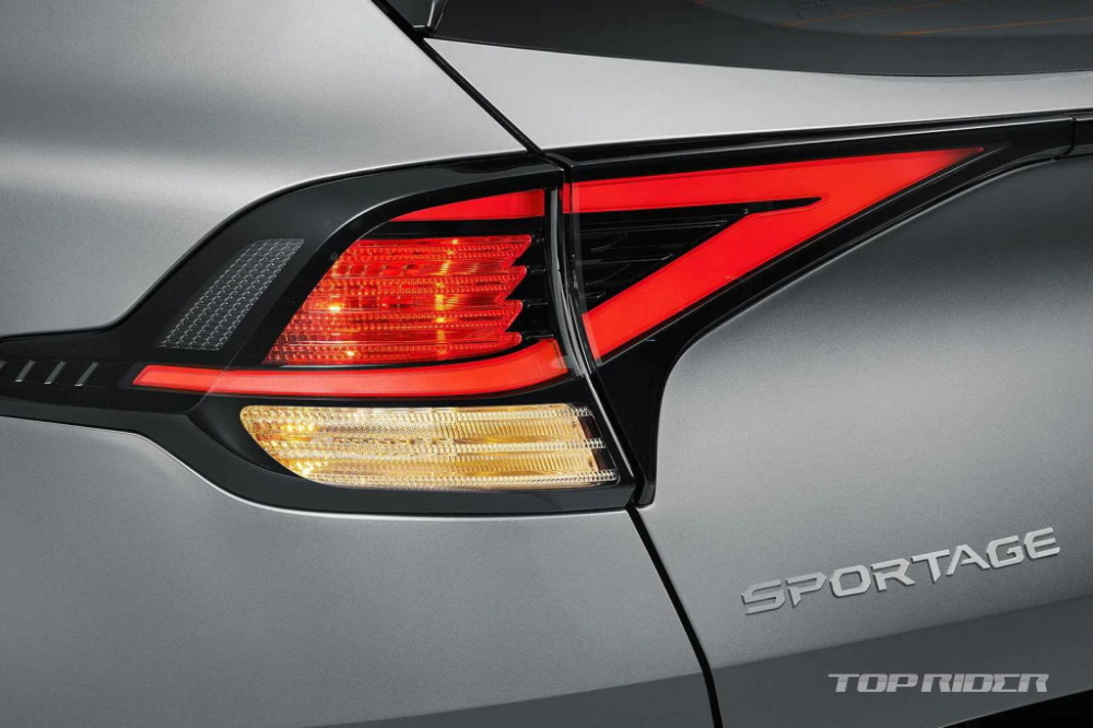 Đèn hậu của Kia Sportage 2022 bản cấp thấp
