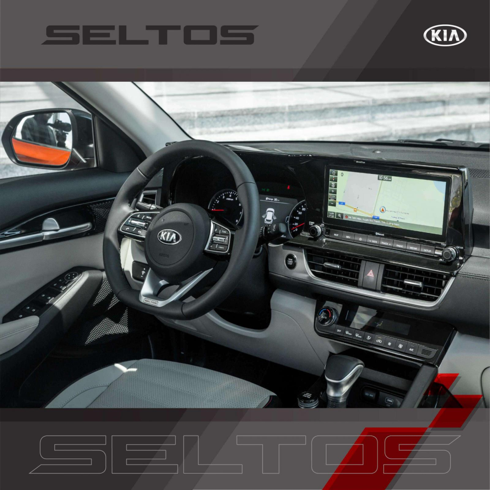 Ngoại trừ logo mới v&agrave; hệ thống lọc kh&ocirc;ng kh&iacute;, Kia Seltos 1.6 Premium kh&ocirc;ng thay đổi g&igrave; so với trước đ&acirc;y.