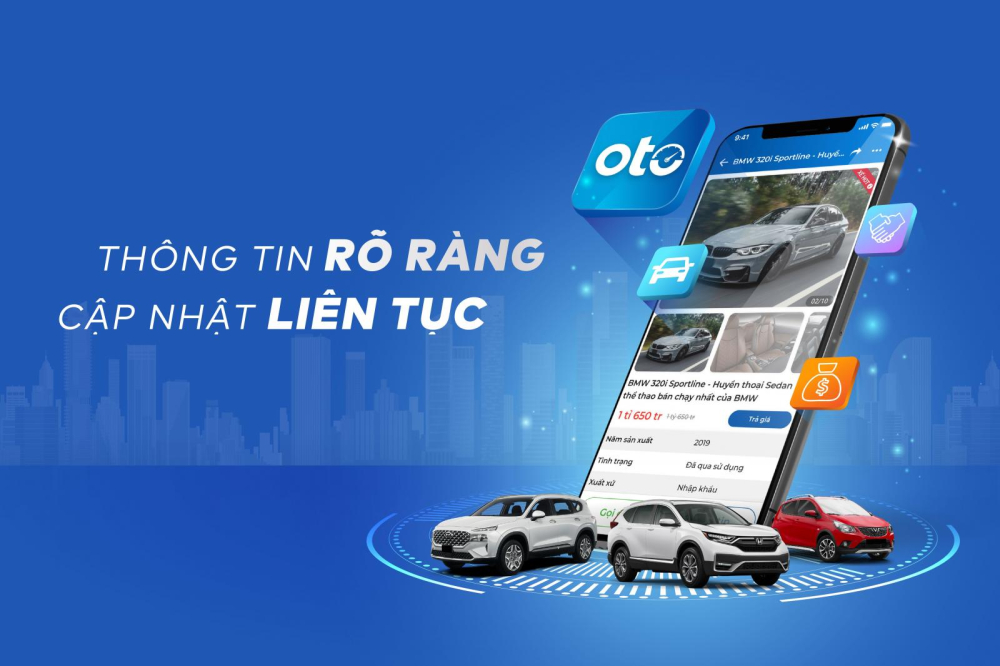 Thông tin trên ứng dụng trực quan, dễ hiểu.