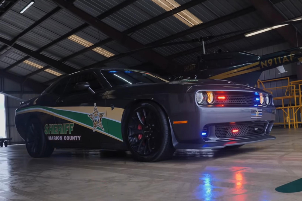 Chiếc Dodge Challenger SRT Hellcat này vốn thuộc sở hữu của một tên buôn ma túy