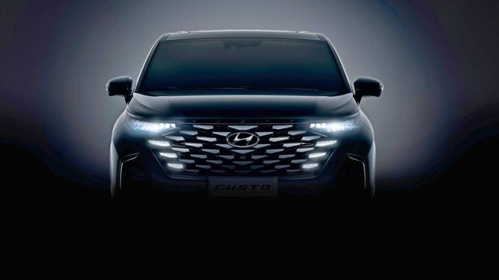 Thiết kế đầu xe của Hyundai Custo 2021