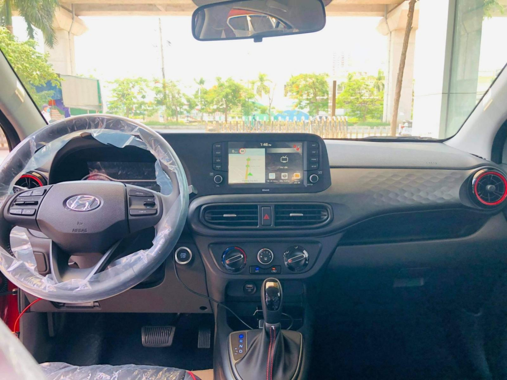 Nội thất của Hyundai Grand i10 2021.