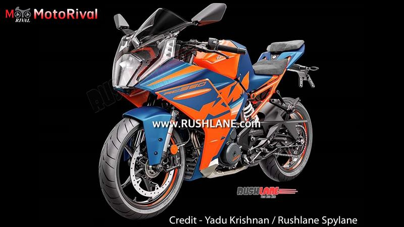 Hình ảnh rõ nét với họa tiết, tem mới trên KTM RC 390 2022 Hình ảnh rõ nét với họa tiết, tem mới trên KTM RC 390 2022