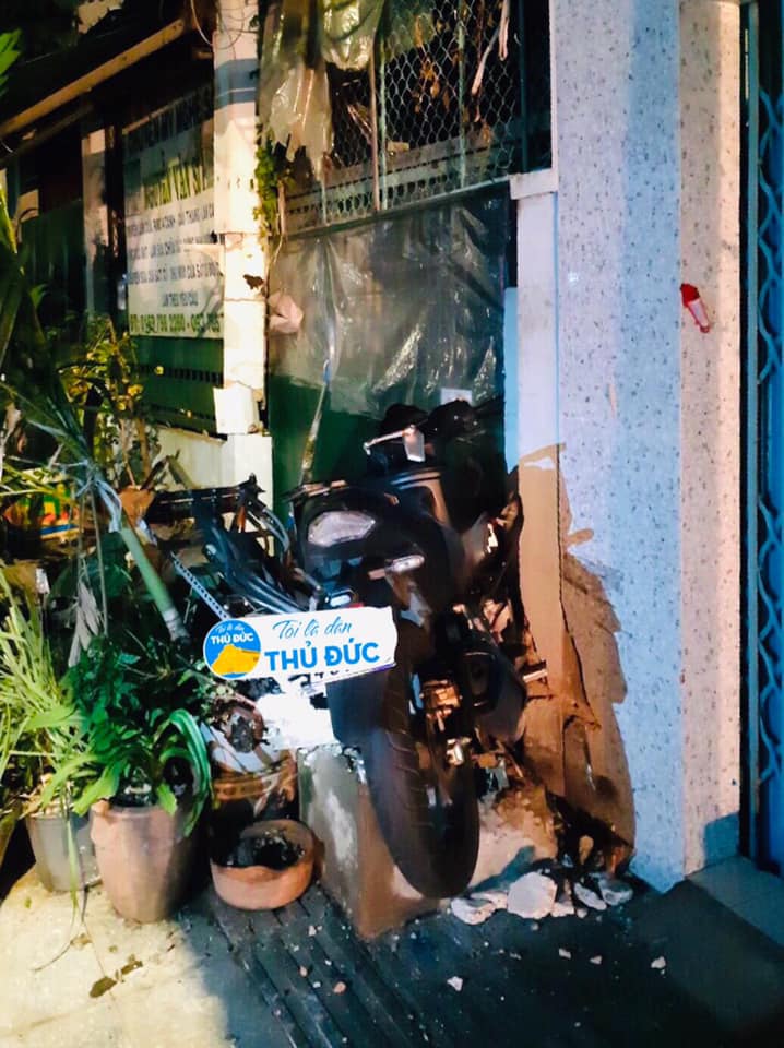 Hiện trường vụ tai nạn