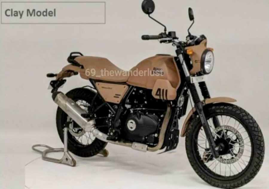 Royal Enfield Himalayan 411 sẽ được ra mắt với h&igrave;nh ảnh như thế n&agrave;y?