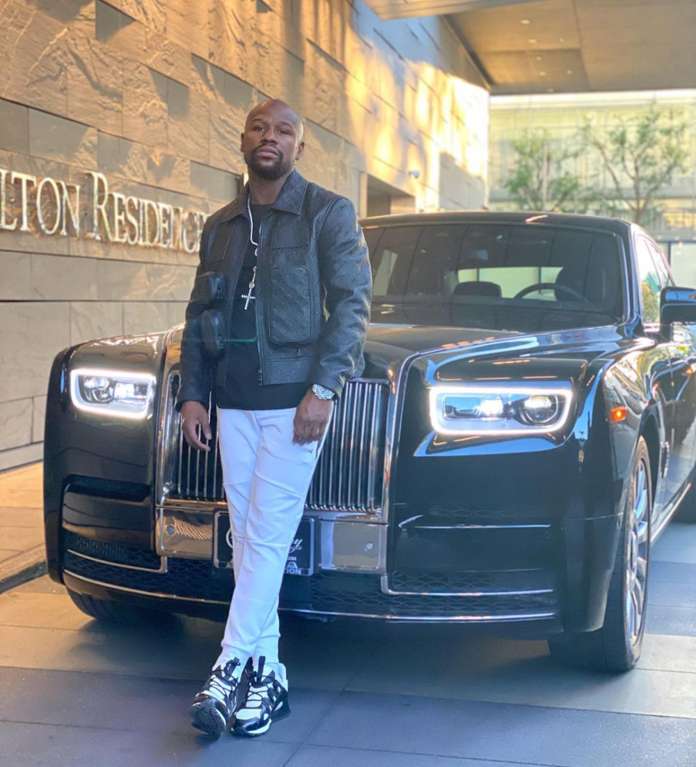 Tay đấm tỷ đô rất mê hãng xe Rolls-Royce, trong ảnh là Phantom thế hệ thứ 8