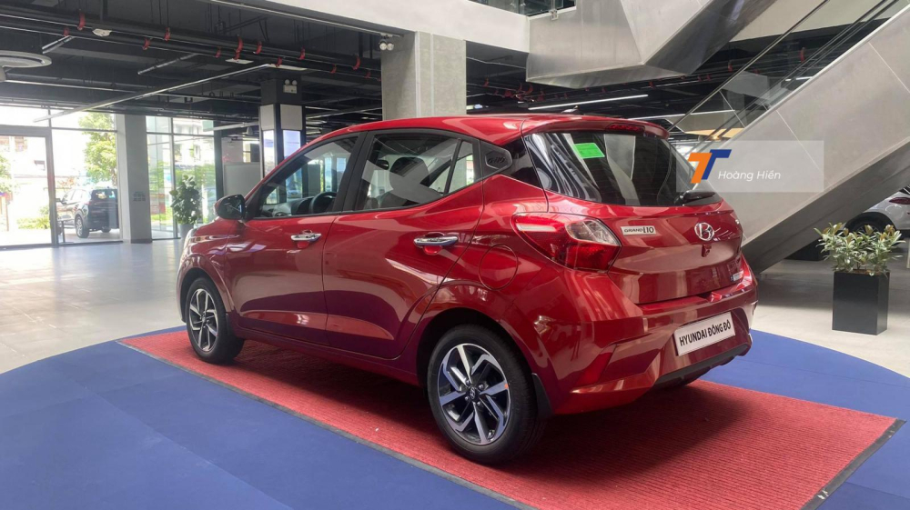 Thiết kế đuôi xe của Hyundai Grand i10 2021.