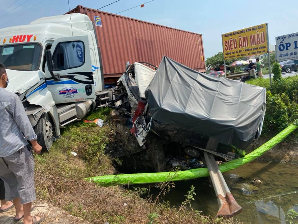 Hiện trường vụ tai nạn