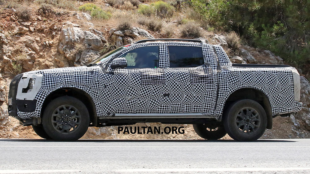 Ford Ranger 2022 được đồn l&agrave; sẽ c&oacute; phi&ecirc;n bản PHEV mới