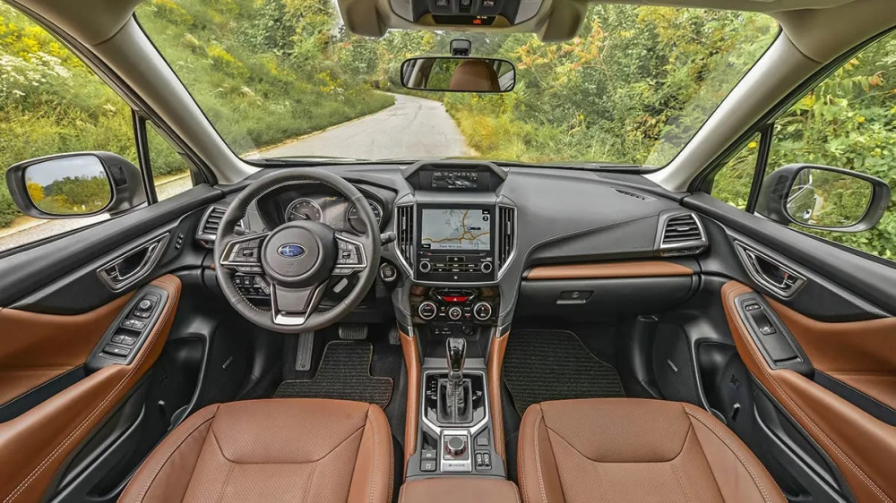 Subaru Forester là mẫu xe được tạp chí Consumer Reports đánh giá rất cao về tầm nhìn