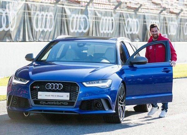 Messi sở hữu kh&aacute; nhiều xe Audi