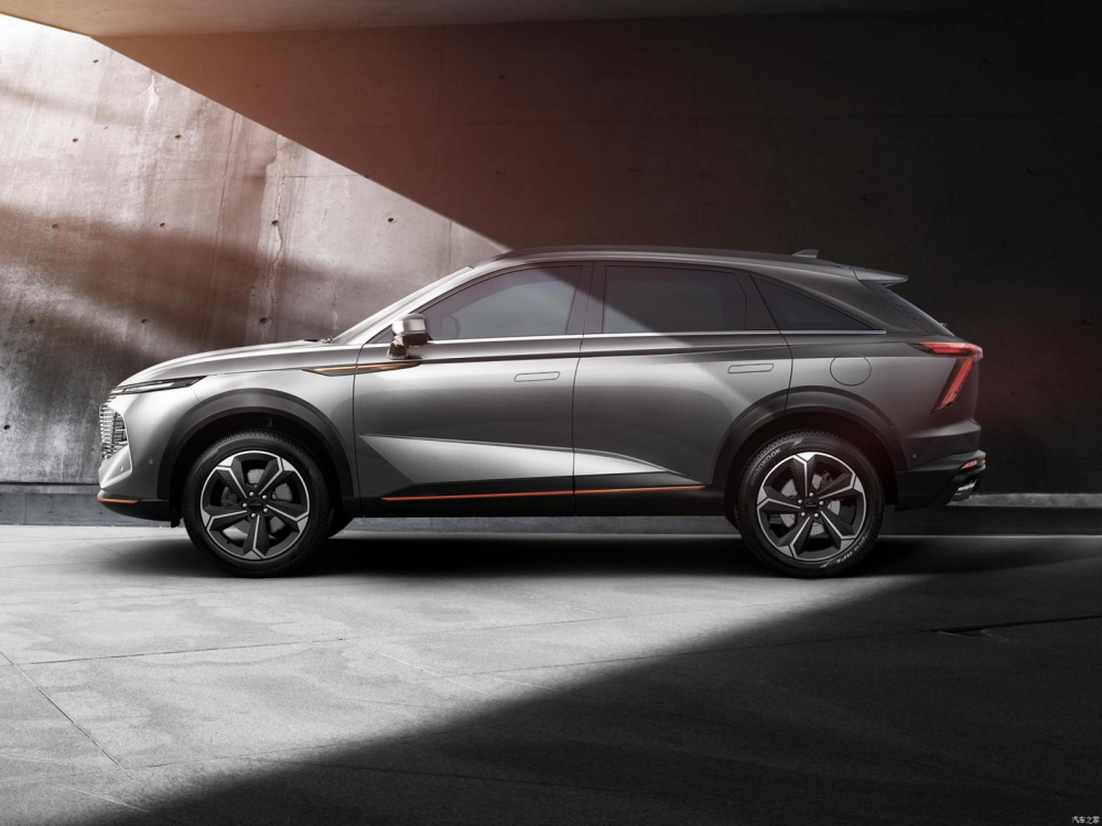 Phía sườn của Haval Shenshou