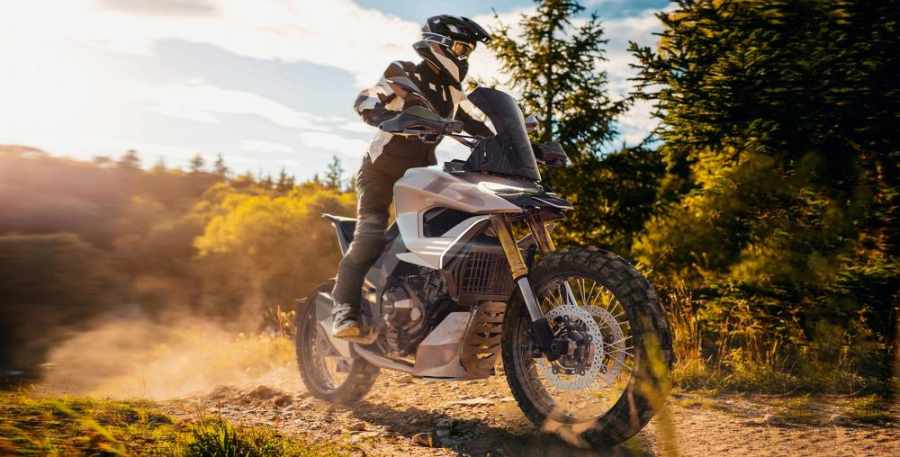 Kawasaki Adaptive Concept còn có phiên bản vành nan hoa đa địa hình