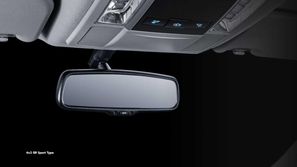 Gương chiếu hậu chống ch&oacute;i của Toyota Fortuner GR Sport 2022