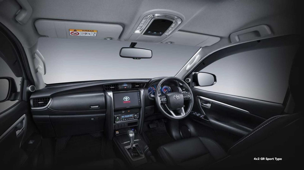 Nội thất b&ecirc;n trong Toyota Fortuner GR Sport 2022