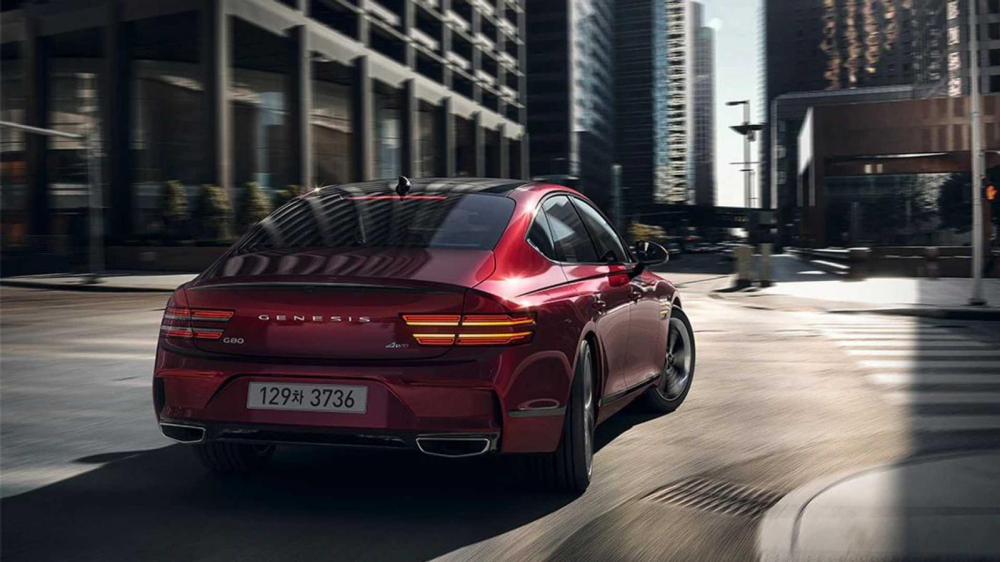 Genesis G80 Sport 2022 dùng hộp số tự động 8 cấp Genesis G80 Sport 2022 dùng hộp số tự động 8 cấp