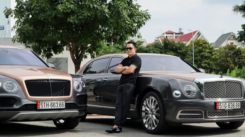 Hoàng Kim Khánh cùng 2 chiếc xe Bentley biển đẹp Hoàng Kim Khánh cùng 2 chiếc xe Bentley biển đẹp