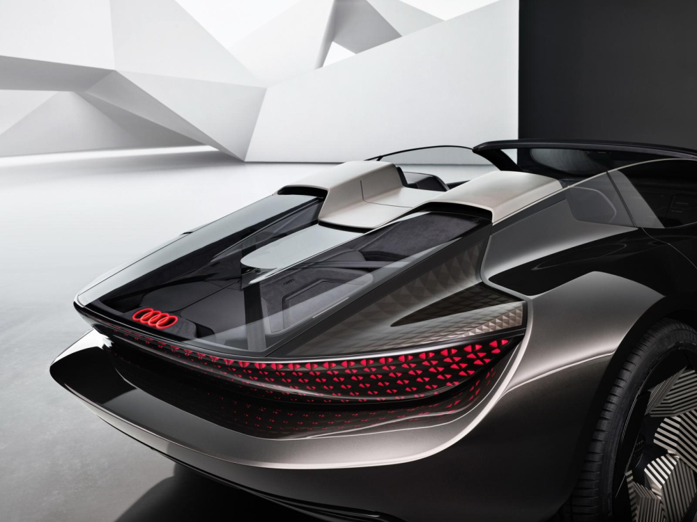Thiết kế đu&ocirc;i xe Audi Skysphere Concept