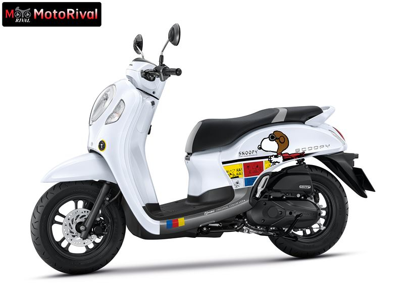 Bộ tem Snoopy đáng yêu trên Honda Scoopy 2021 Bộ tem Snoopy đáng yêu trên Honda Scoopy 2021