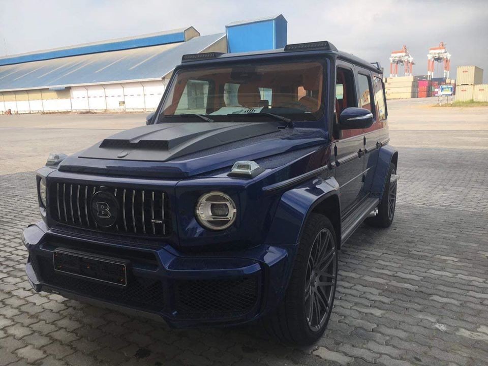 Brabus 800 Widestar với nội thất cam Hermes