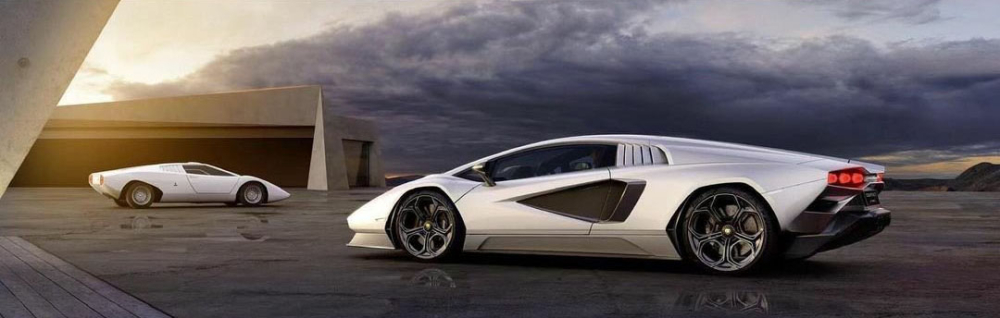 Lamborghini Countach 2022 nh&igrave;n b&ecirc;n sườn
