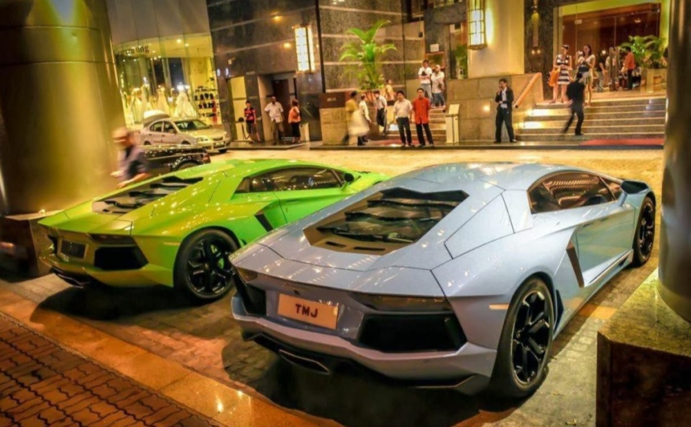 Lamborghini Aventador của Tiểu vương bang Johor Lamborghini Aventador của Tiểu vương bang Johor
