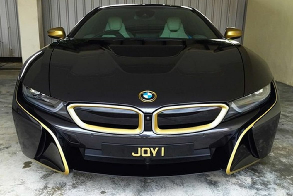 BMW i8 của Tiểu vương bang Johor BMW i8 của Tiểu vương bang Johor