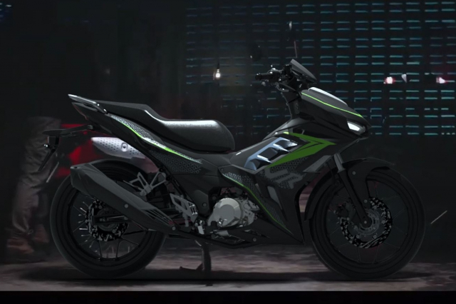 Tổng thể thiết kế xe kh&aacute; giống với Honda Winner X