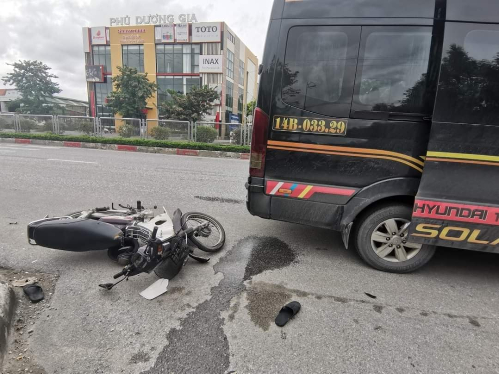 Hiện trường vụ tai nạn