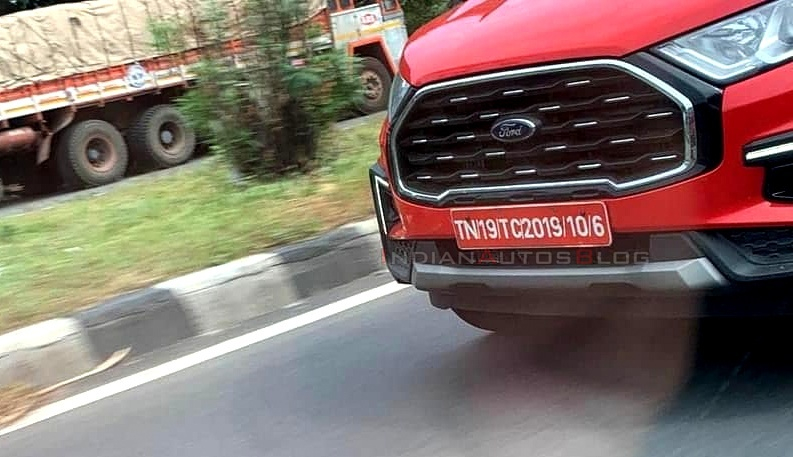 Thiết kế đầu xe của Ford EcoSport 2022