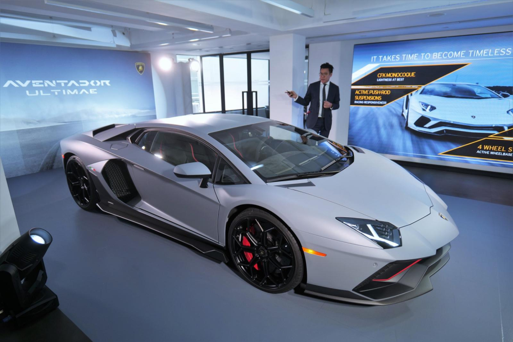 Lamborghini Aventador LP780-4 Ultimae ra mắt Hồng Kông với mức giá 24 tỷ đồng Lamborghini Aventador LP780-4 Ultimae ra mắt Hồng Kông với mức giá 24 tỷ đồng
