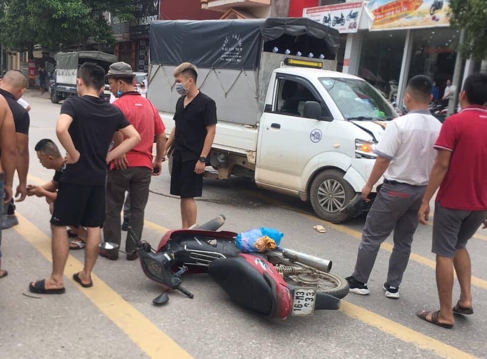Hiện trường vụ tai nạn