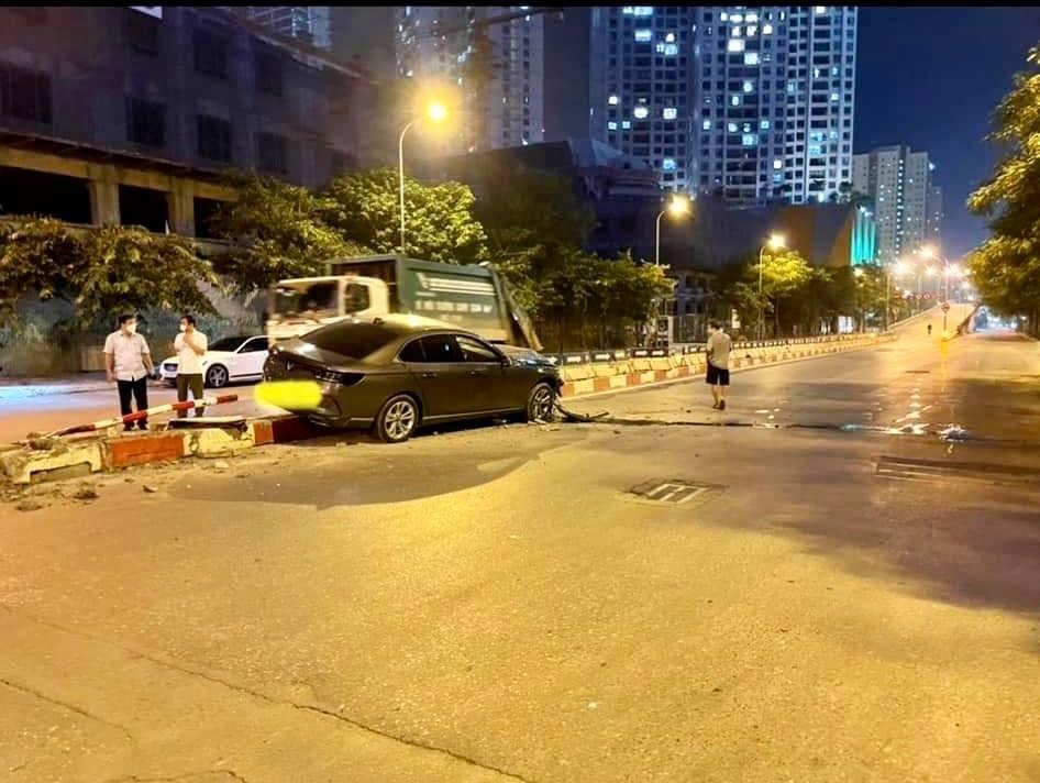 Hiện trường vụ tai nạn