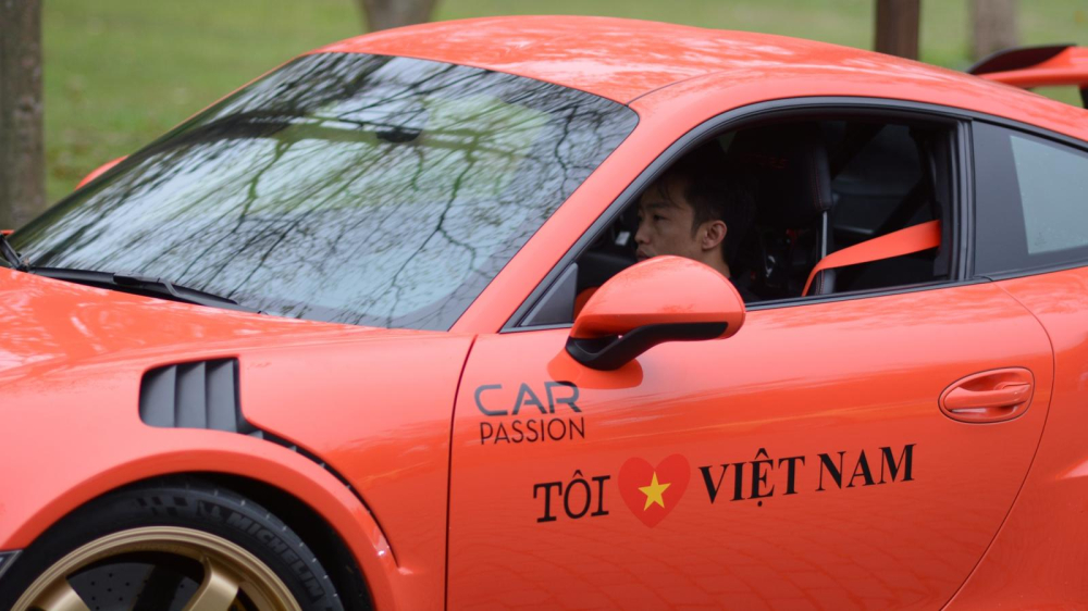 Cường Đô-la cùng Porsche 911 GT3 RS trong hành trình Car Passion 2018