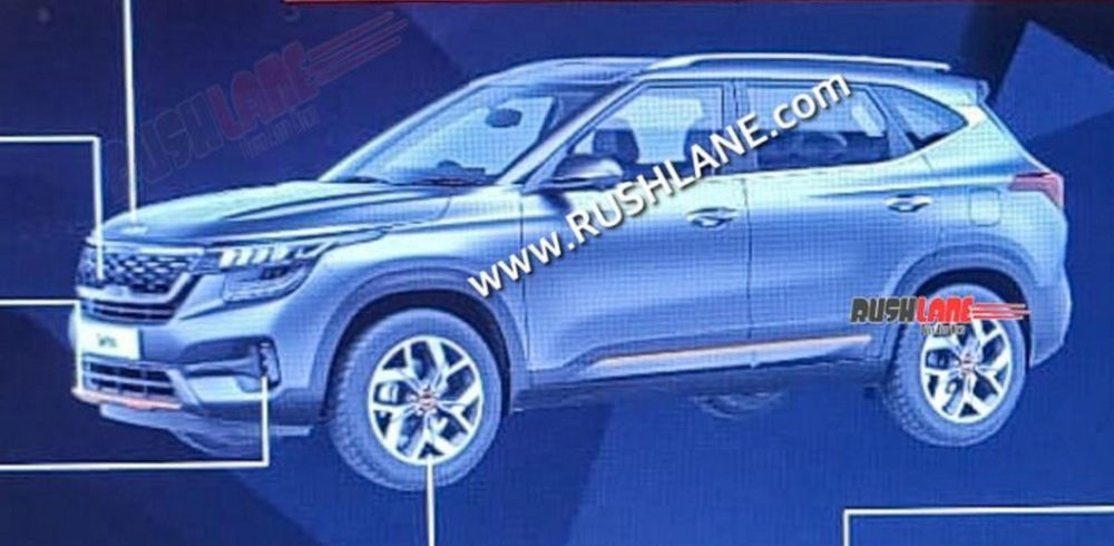 Hình ảnh rò rỉ của Kia Seltos X Line 2021
