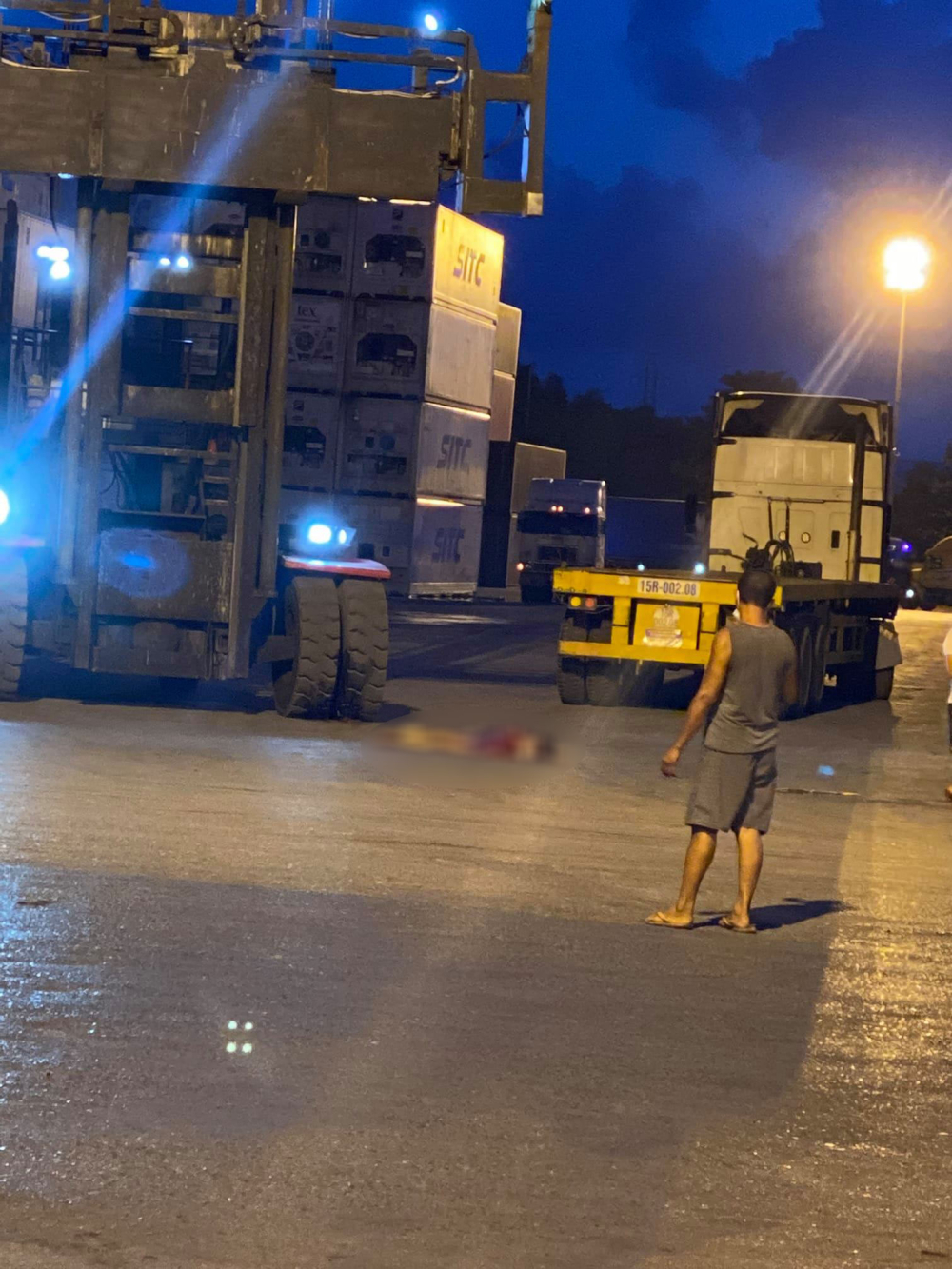 Hiện trường vụ tai nạn Hiện trường vụ tai nạn