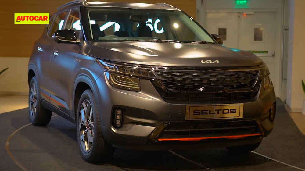 Cận cảnh thiết kế đầu xe của Kia Seltos X Line 2021