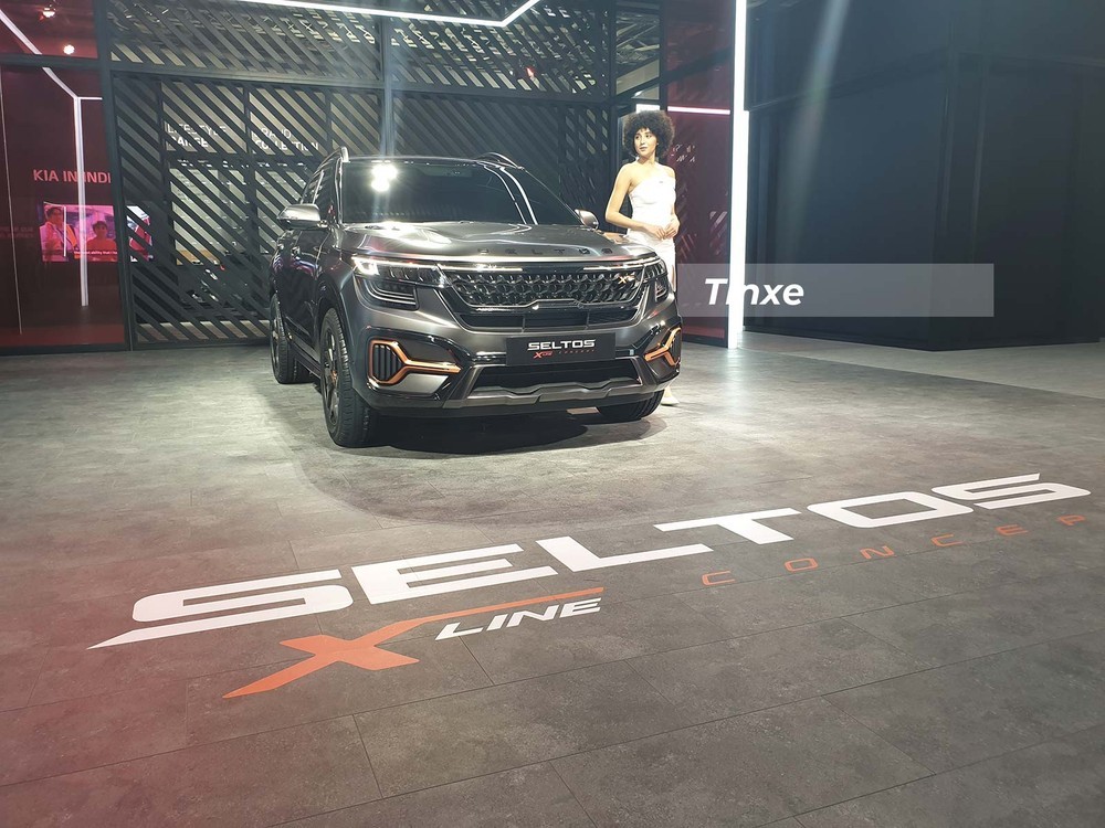 Kia Seltos X-Line Concept ra mắt trong triển lãm Auto Expo 2020