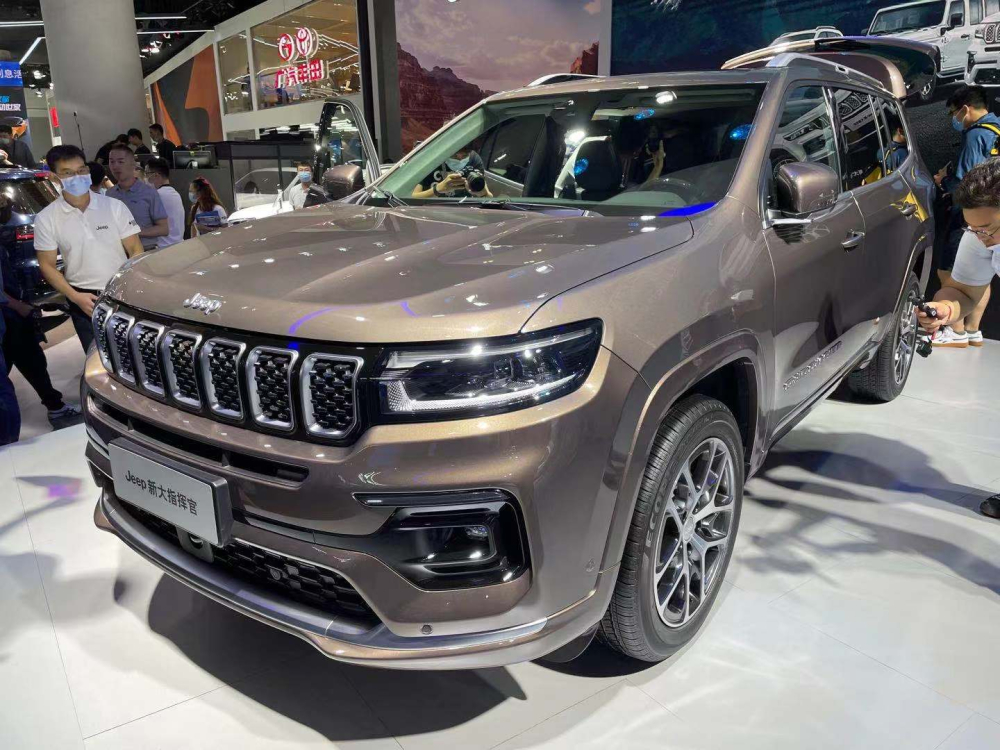 Jeep Grand Commander 2022 l&ecirc;n s&agrave;n, đấu Hyundai Santa Fe v&agrave; Toyota Highlander