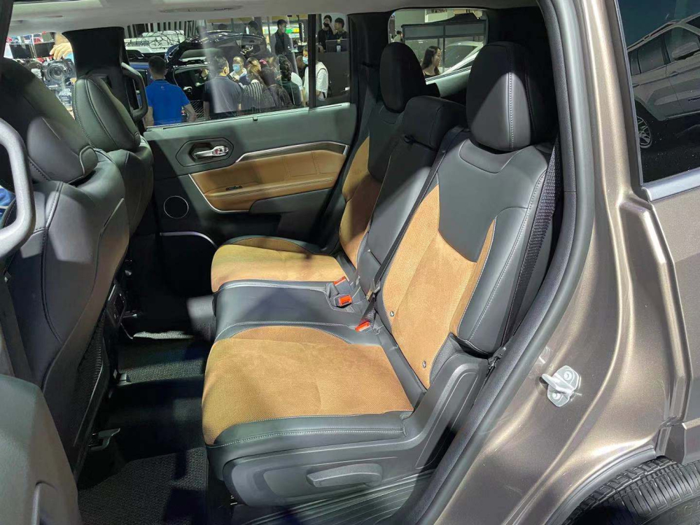 Ghế của Jeep Grand Commander 2022 phối 2 m&agrave;u