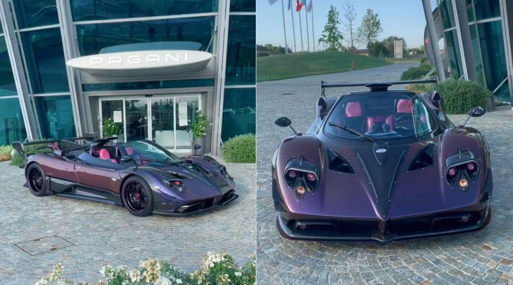 Chiếc siêu xe Pagani Zonda AY được sơn màu tím giống Zonda 760LH của Lewis Hamilton Chiếc siêu xe Pagani Zonda AY được sơn màu tím giống Zonda 760LH của Lewis Hamilton