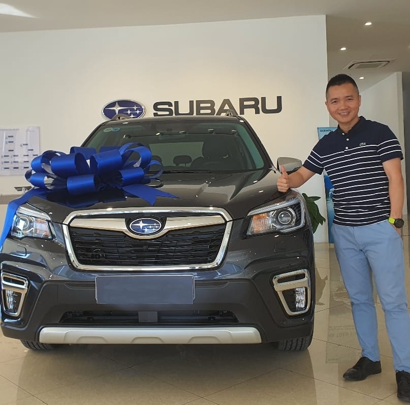 Anh Phan Toàn - phụ trách kinh doanh Subaru Long Biên.