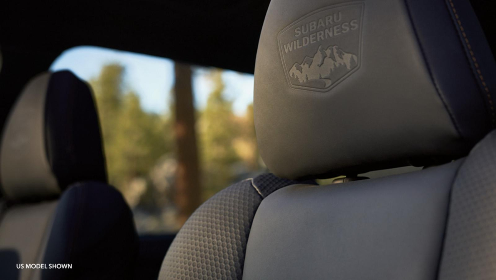 Ghế của Subaru Forester Wilderness 2022