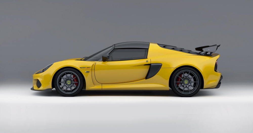Lotus Exige Sport 420 Final Edition trong đồng phục cam Metallic