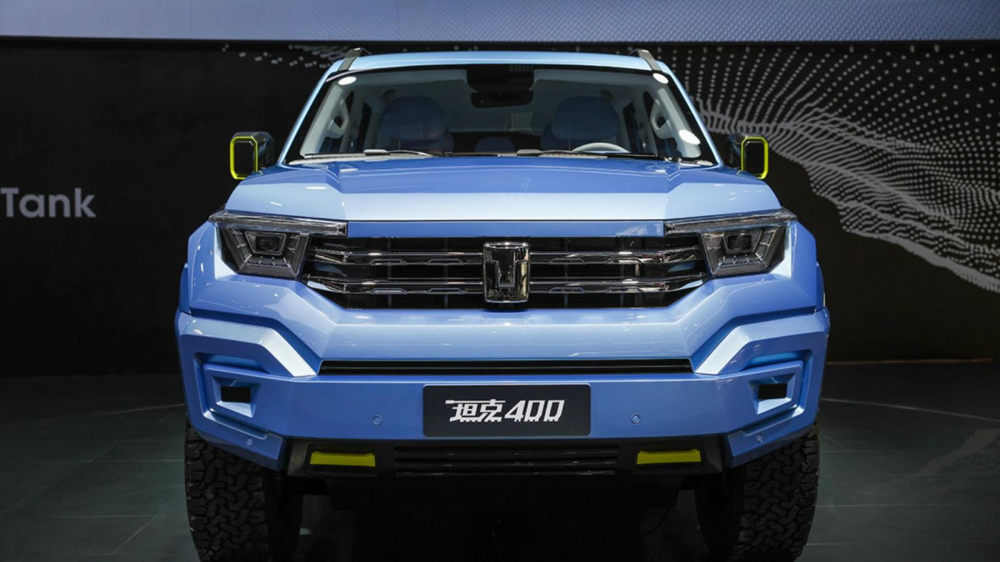 Đầu xe của Tank 400