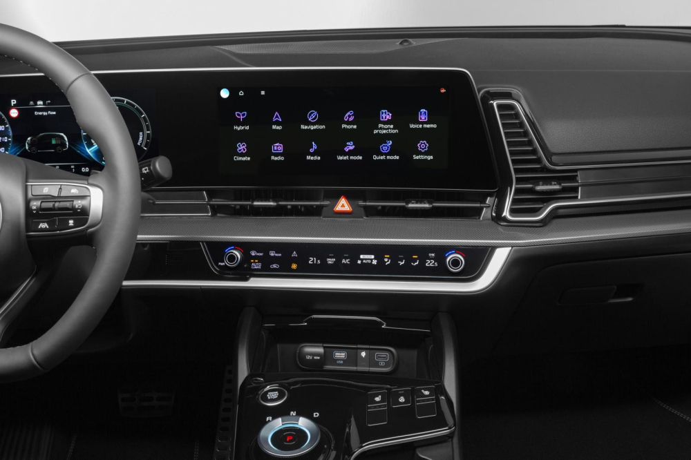 M&agrave;n h&igrave;nh cảm ứng 12,3 inch của Kia Sportage 2022