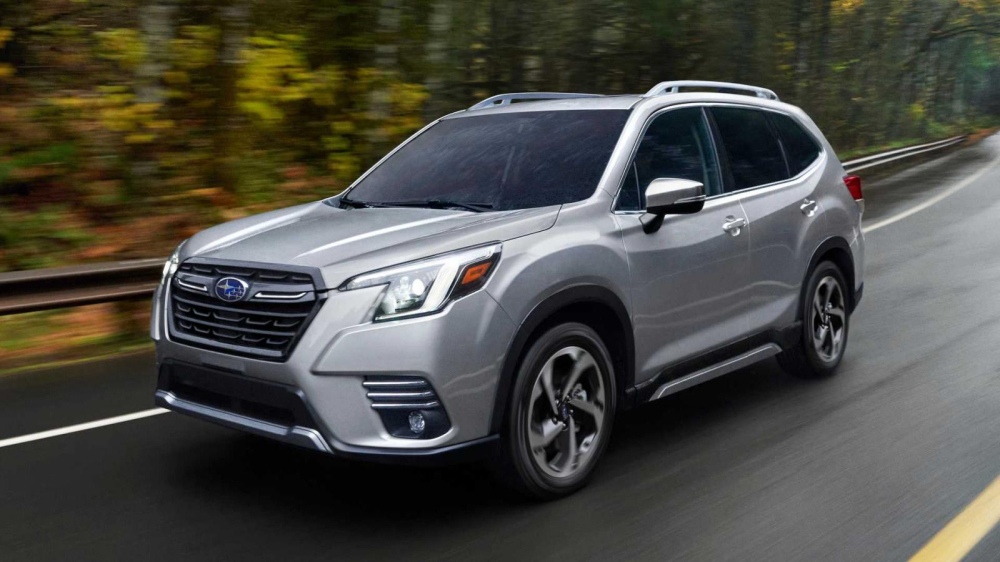 Subaru Forester 2022 được trang bị lưới tản nhiệt mới