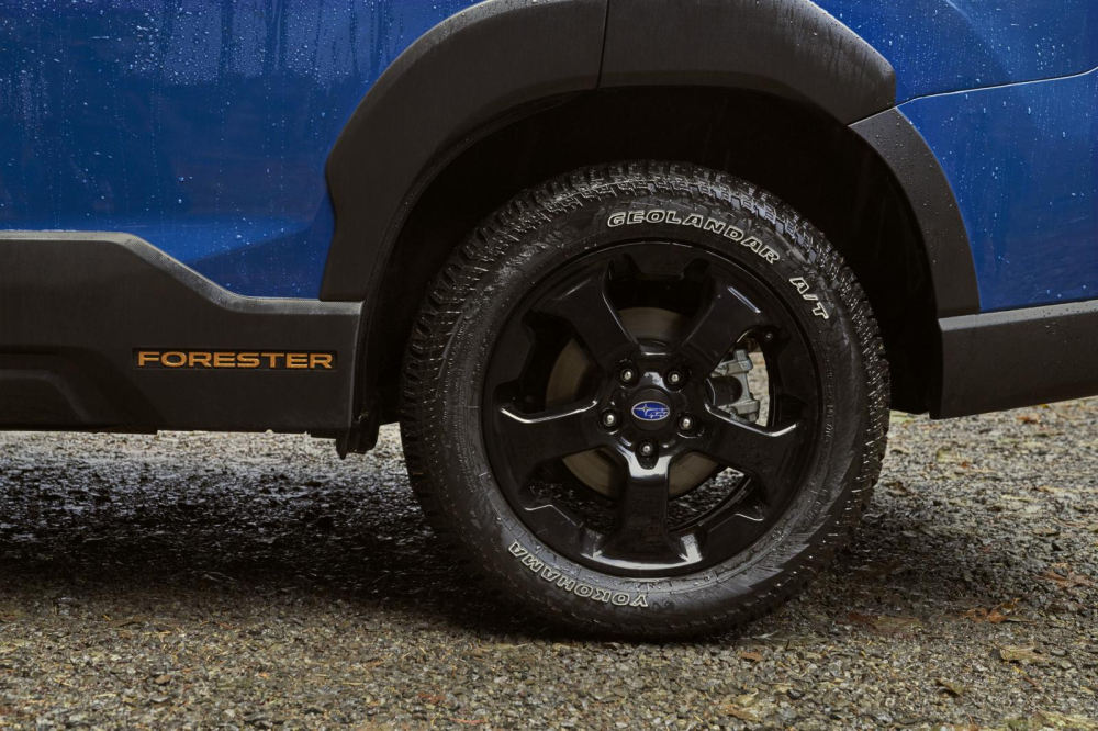 V&agrave;nh 17 inch của Subaru Forester Wilderness 2022